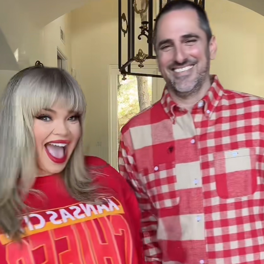 Trisha Paytas and Moses Hacmon Dress Up As Taylor Swift, Travis Kelce Trisha Paytas and Moses Hacmon Dress Up As Taylor Swift, Travis Kelce